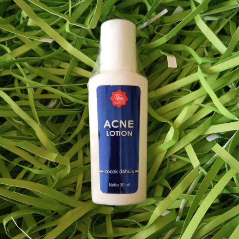 ✿ELYSABETHME✿ (🆅🅸🆅🅰) Viva acne lotion obat totol jerawat pengering meradang merah anti inflamasi peradangan