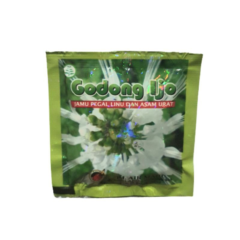 Herbal godong ijo jamu pegal linu dan asam urat