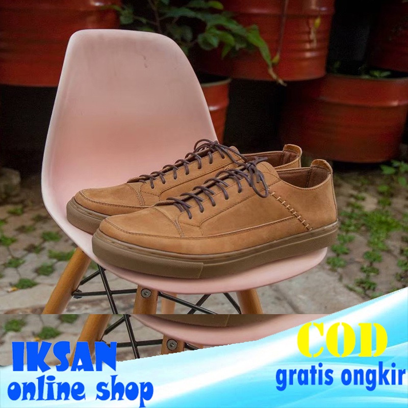 RAJASA Sepatu Pria sneaker Casual Original -Kulit