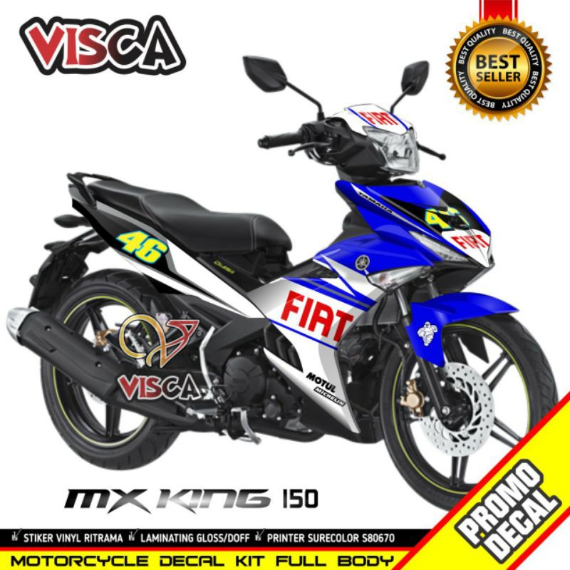 Decal MX King 150 Full Body Stiker MX King 150 Striping MX King 150 Sticker MX King 150 Full Blok mo
