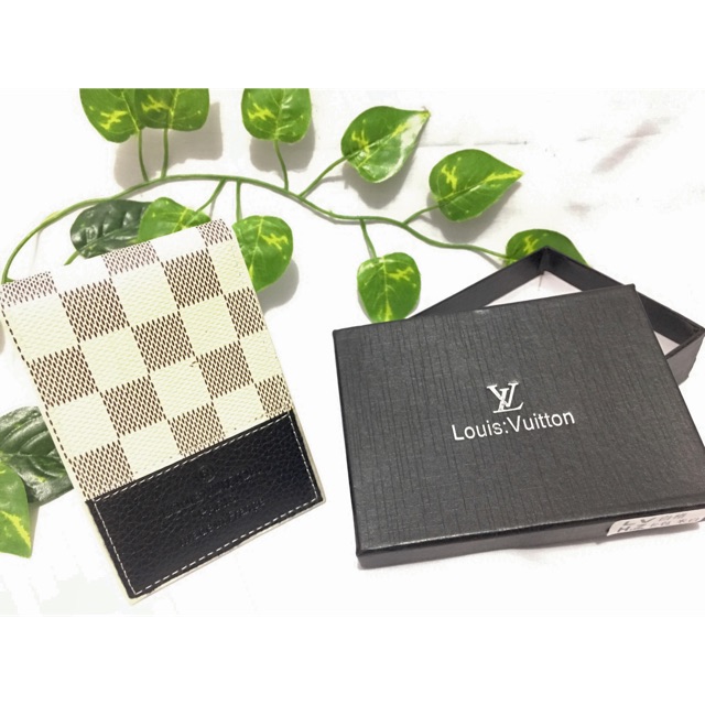 Dompet Kartu Card Wallet Impor LV Louis Vuitton Original - Card Wallet Kulit Murah