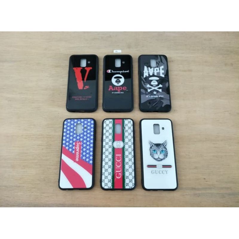 Case Samsung Galaxy A6 2018 Fuze Glass Branded Samsung A600