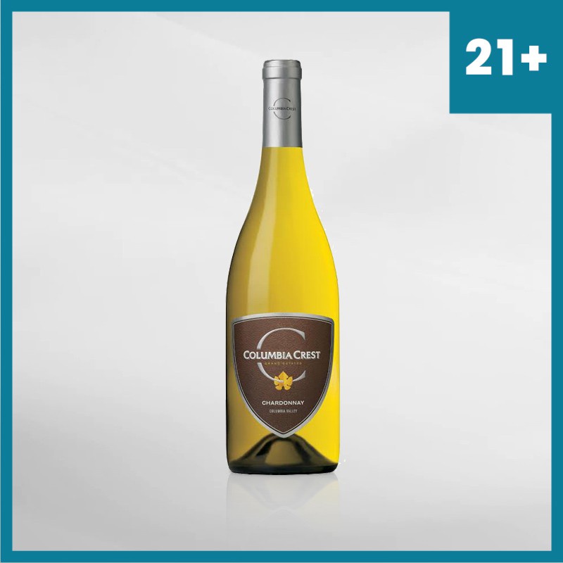 Columbia Crest Grand Estates Chardonnay 750 Ml ( Original &amp; Resmi By Vinyard )