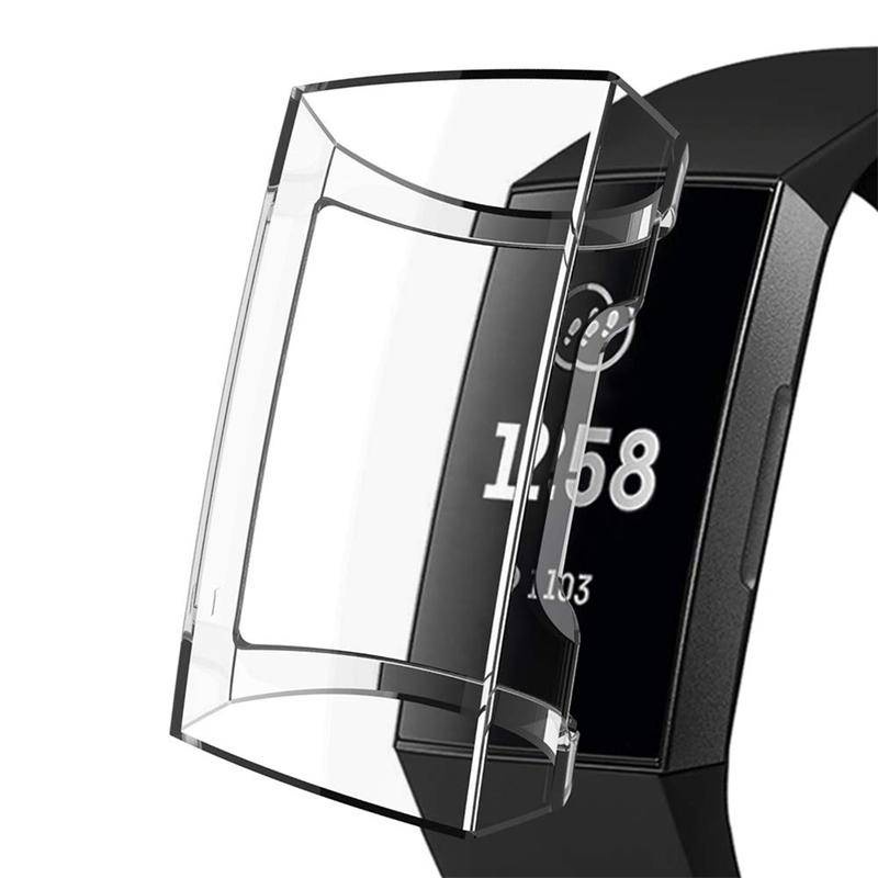 Untuk Fitbit Charge 5 4 3 Band Charge 5charge 4charge 3 Case Tpu Silikon