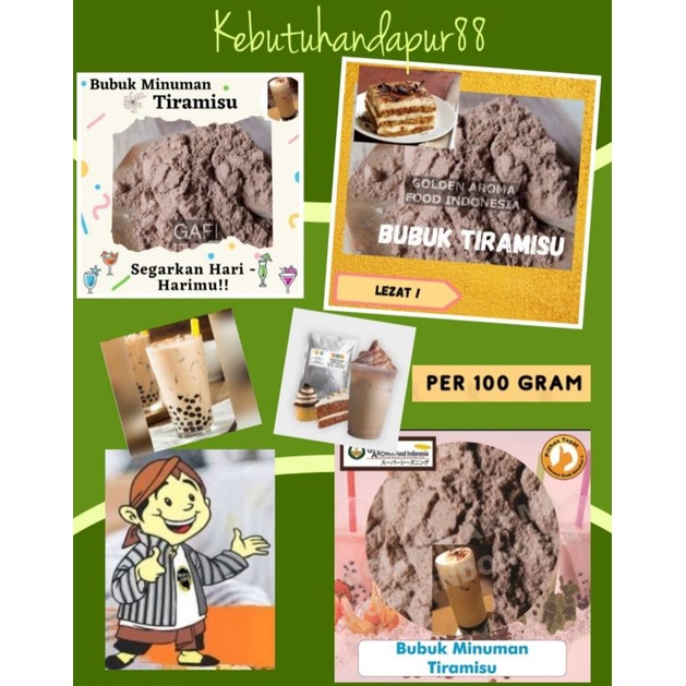 

Bubuk Minuman Tiramisu 100gram Enak Murah Halal Aman Terbaik ! bubuk minuman manis tiramisu