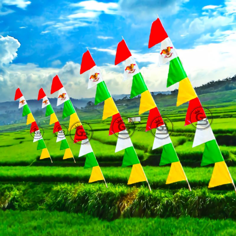 BENDERA UMBUL UMBUL WARNA8MATA