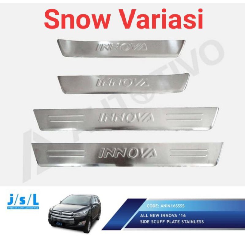 Innova Reborn sillplate samping dalam stainless JSL