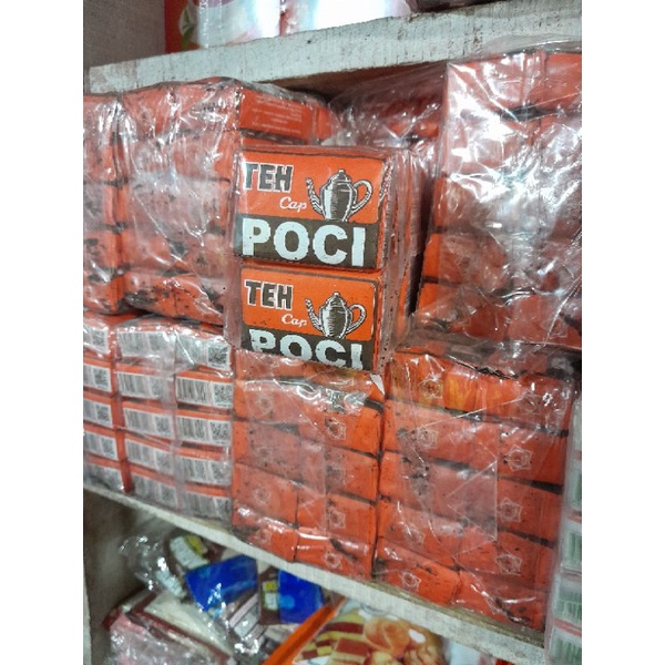 Teh Cap Poci Teh Tubruk Kecil 8 gr 1 pack (10 pcs)