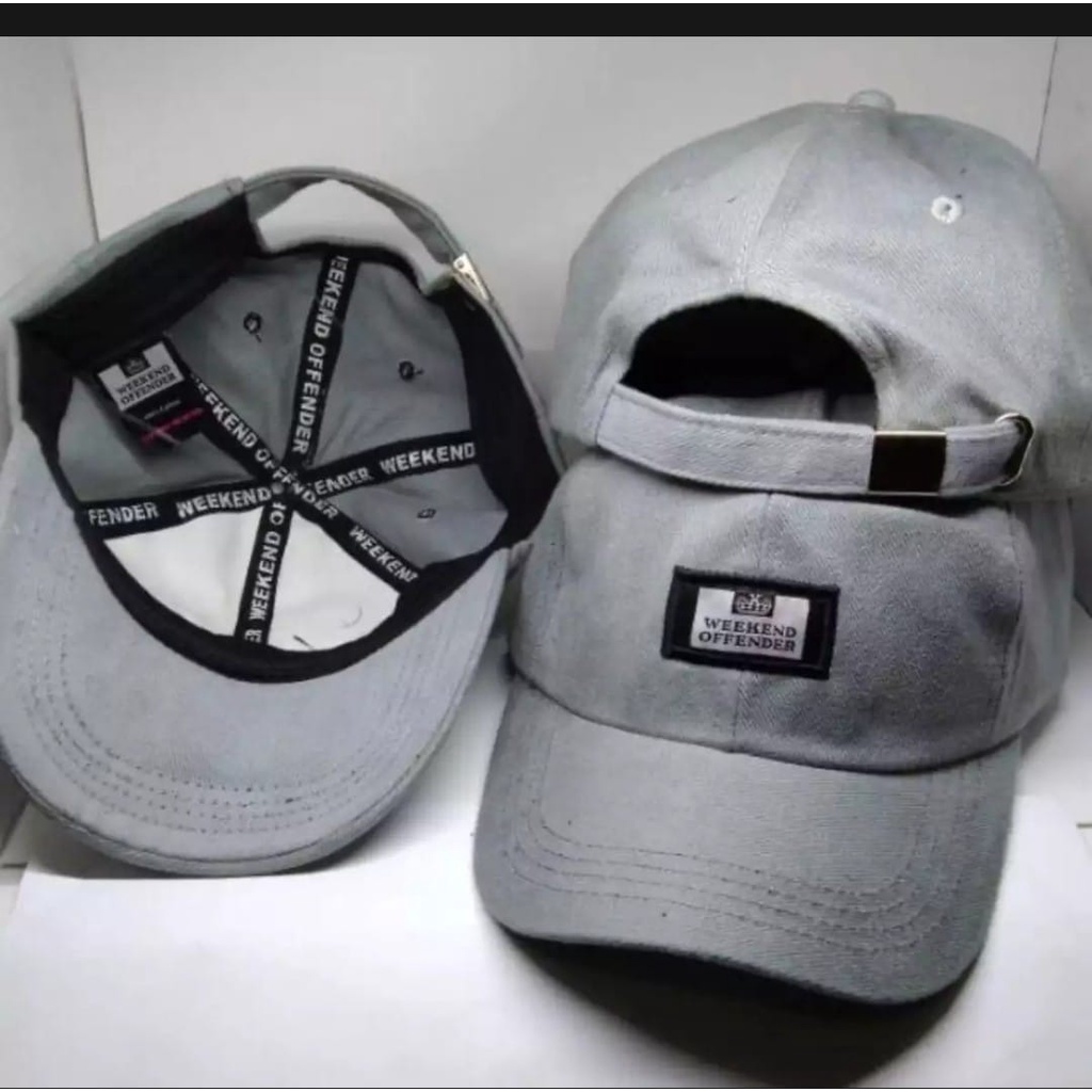 BAYAR DI TEMPAT/ Topi distro WEEKEND OFFENDER BISA BAYAR DI TEMPAT topi terlaris  cakop besi