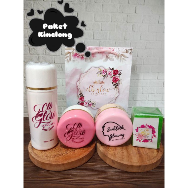Clb Glow dan sunblock original agen resmi