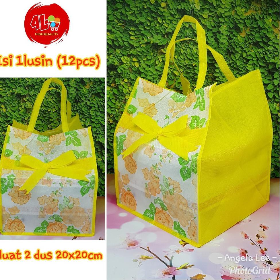 

Wt3Code 12bh Tas kain pita untuk dus / box makanan goodie bag acara hajatan syukuran(terupdate)L7X5