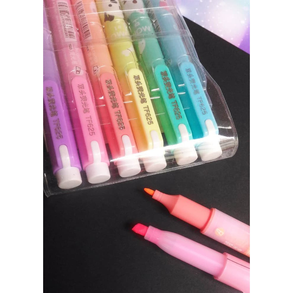 

Set Stabilo /Spidol Mewarnai/Highliter 6 Warna-MOMO
