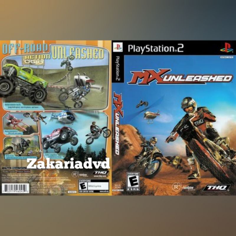 Kaset Ps 2 MX UNLEASHED