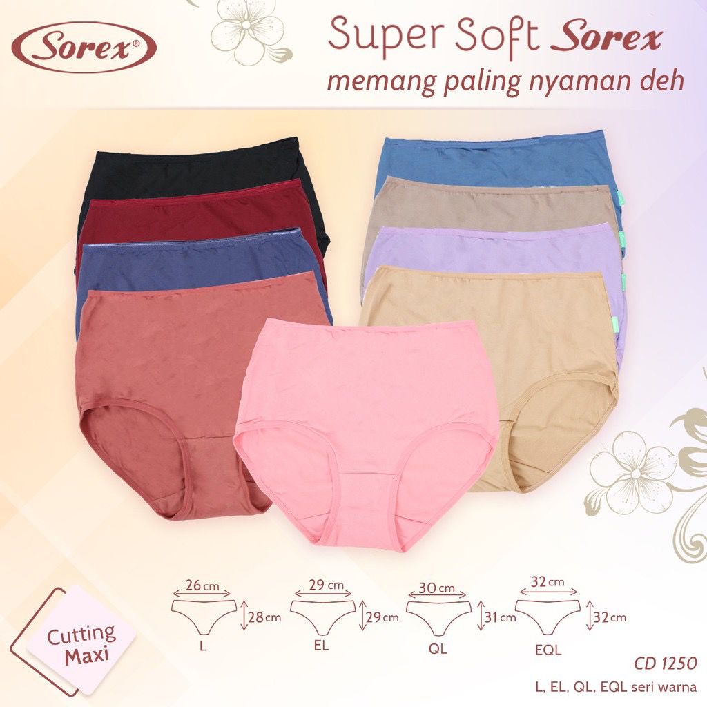 Sorex Cd 1250 / Celana Dalam Wanita - CD IBU