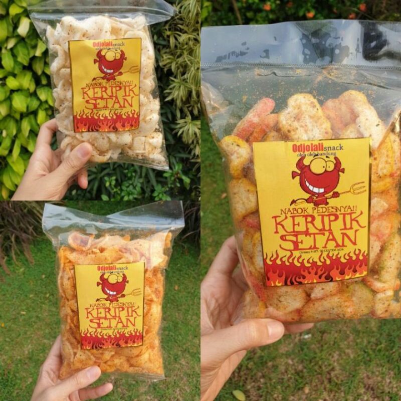 Jual Kerupuk Seblak Pedas Odjolali Kerupuk Merah Kerupuk Putih