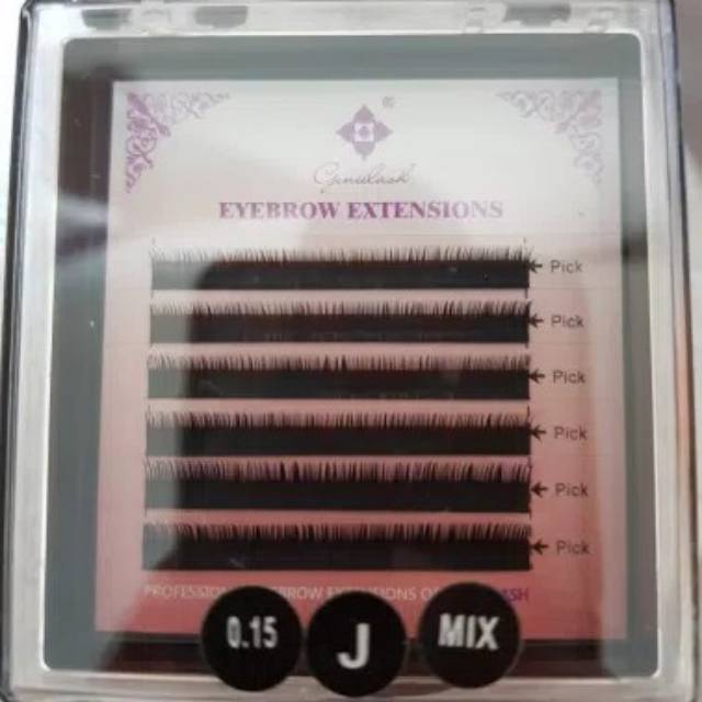 Genielash Murah bulumata bawah/underlash/bottom