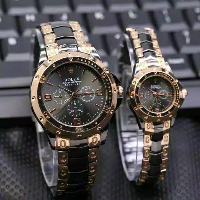 Original Jam Tangan Rolex Couple New (Harga Sudah Sepang) Premium Kekinian