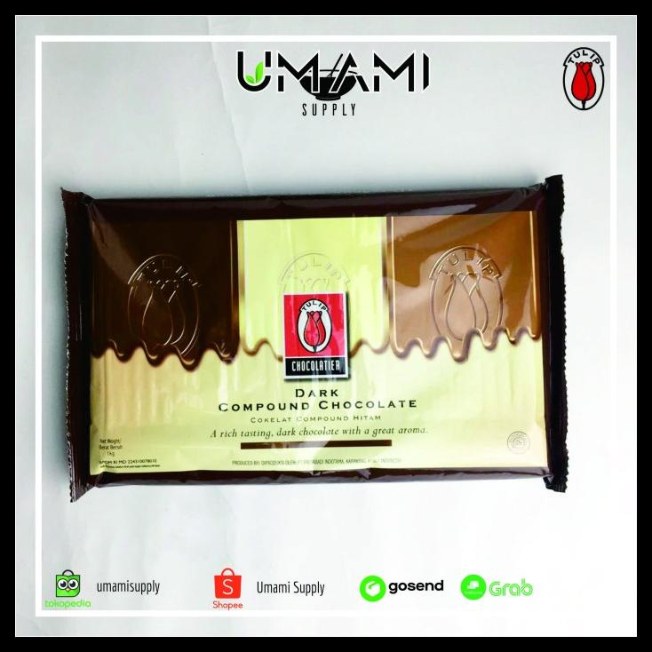 

TERBARUU!! Tulip - Dark Compound Chocolate - 1kg SALE