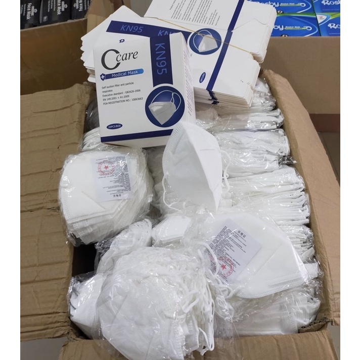 Masker KN95 Hijab Isi 20pcs Warna Putih