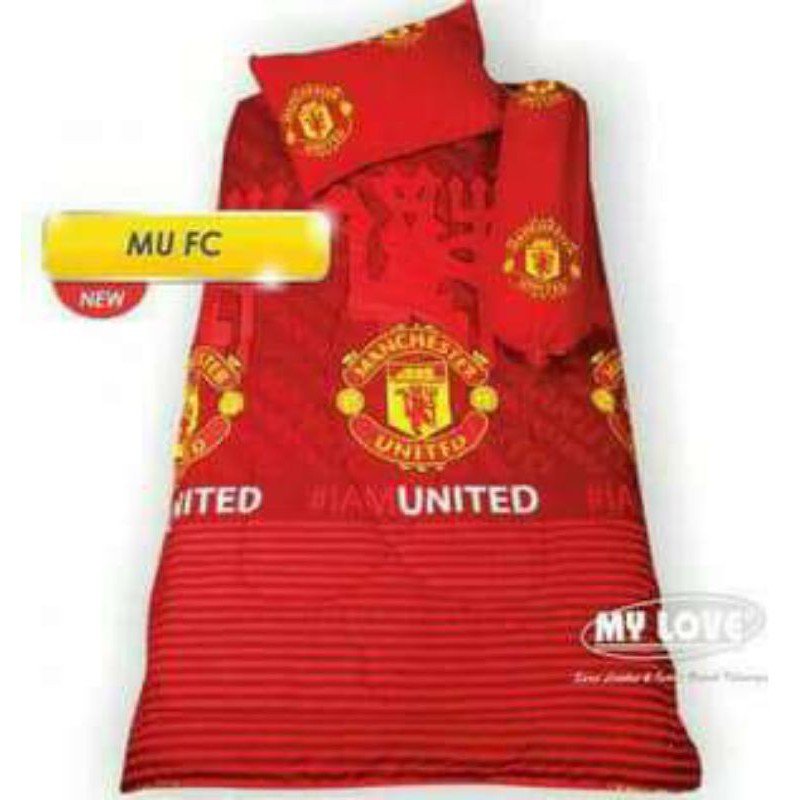 Sprei My Love 100x200 Super Single MU FC