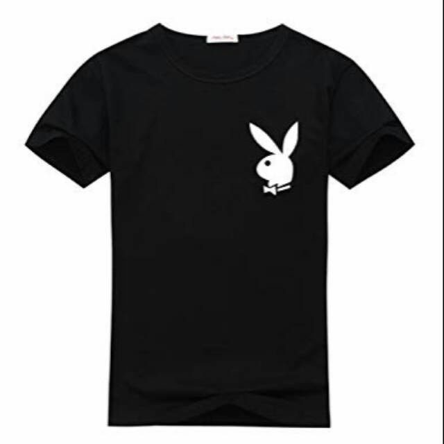 TSHIRT KAOS PLAYBOY HEAD LOGO SIMPLE