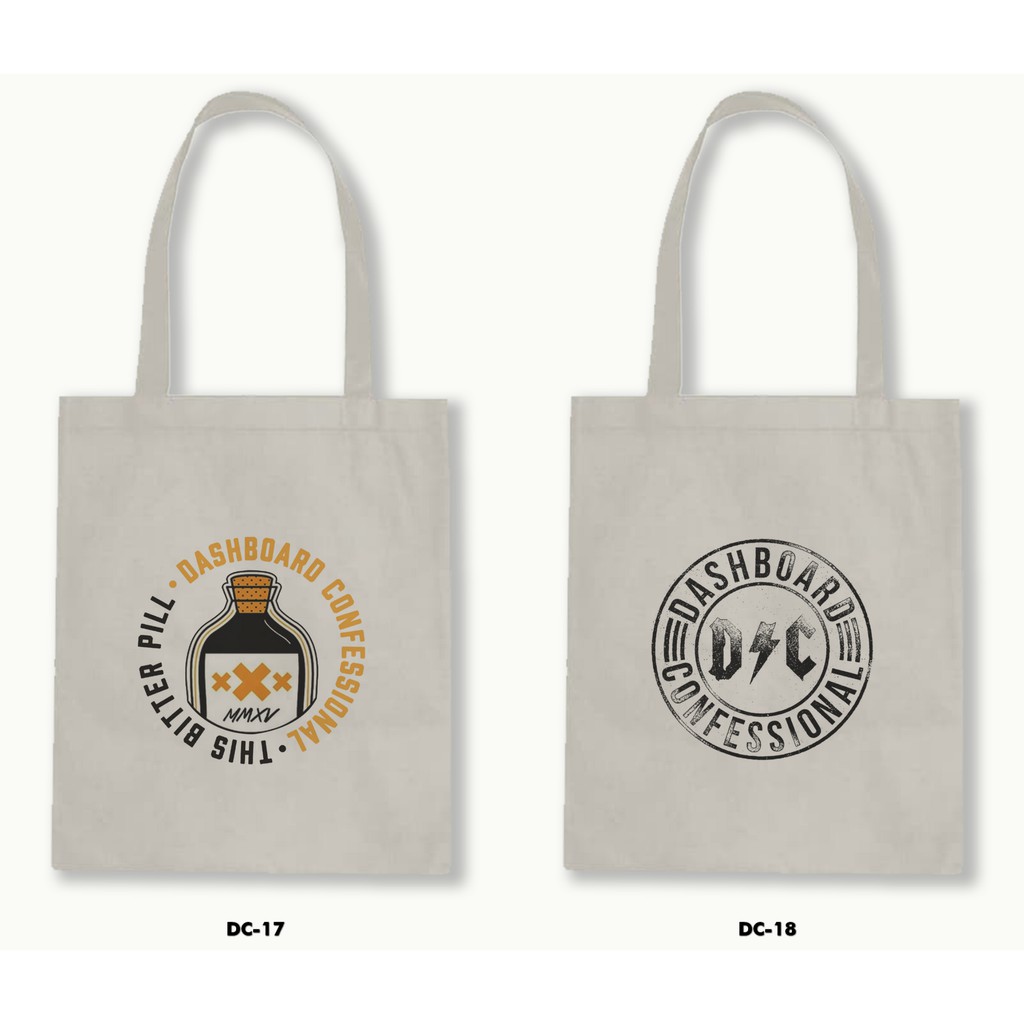 TOTE BAG BLACU - DASHBOARD CONFESSIONAL .01