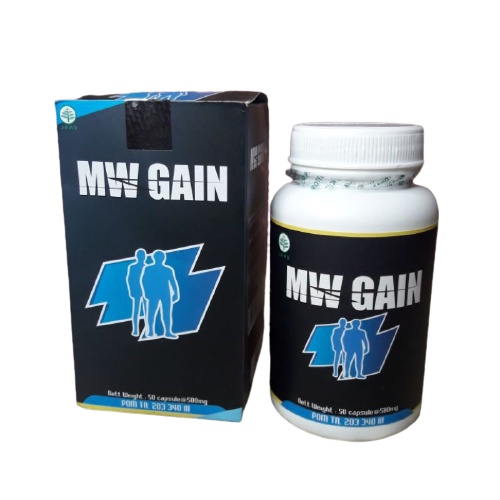 COD | Obat Penggemuk Badan Yang Aman Resep Dokter - Master Weight / MW Gain, Efek Samping, Aturan Mi