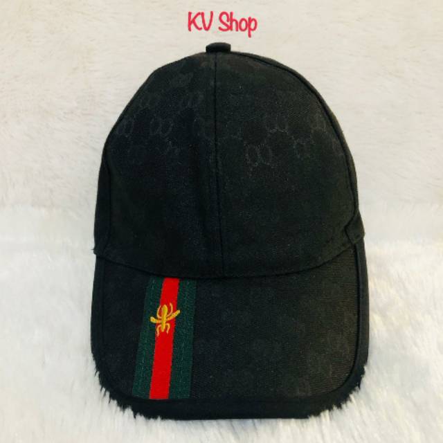 Preloved Topi Gucci Hitam