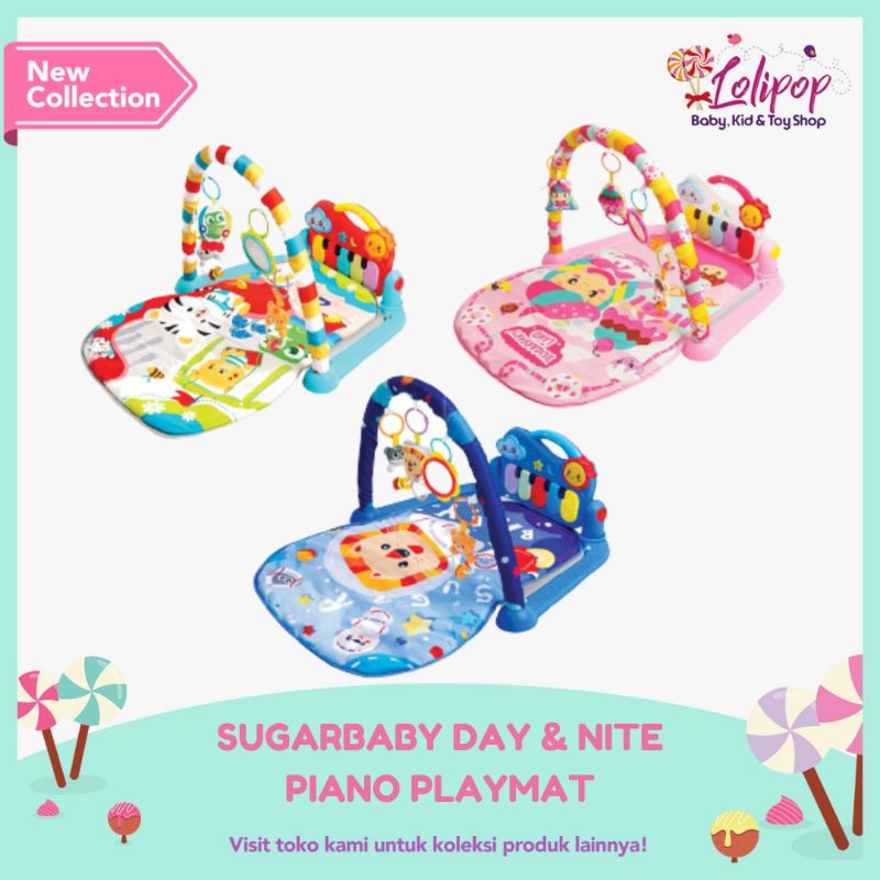 SUGAR BABY DAY &amp; NITE PIANO PLAYMAT