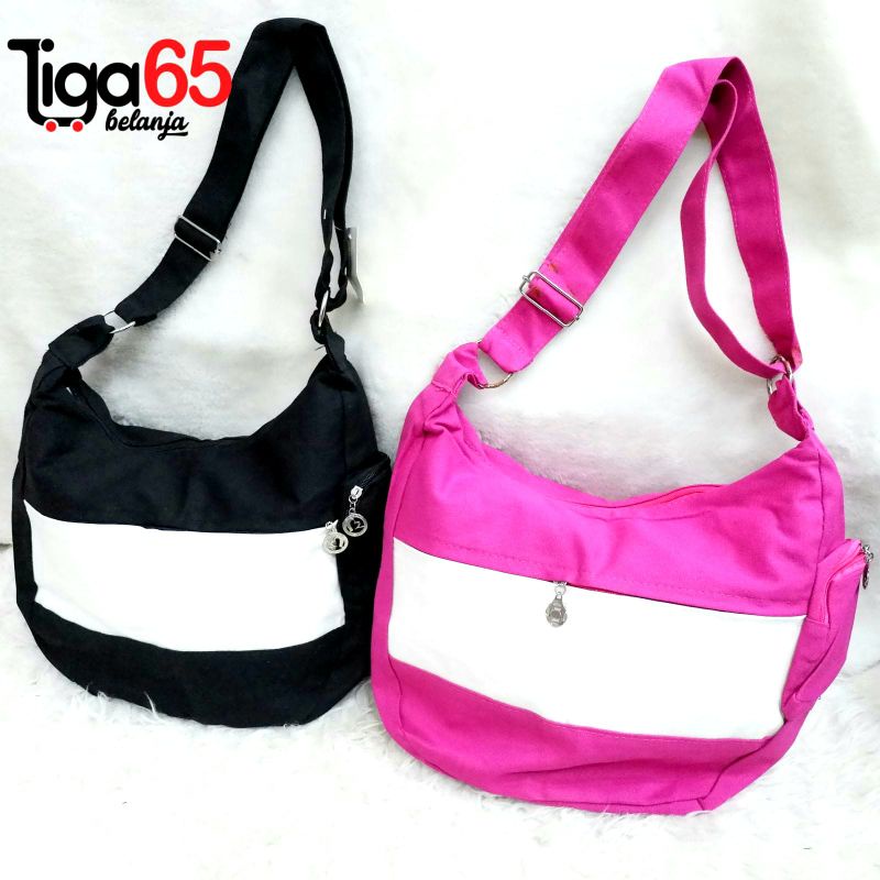 365 Sling Bag / Tas Selempang / Tas Sling / Bahan Kanvas Travelling / Bag 365-01