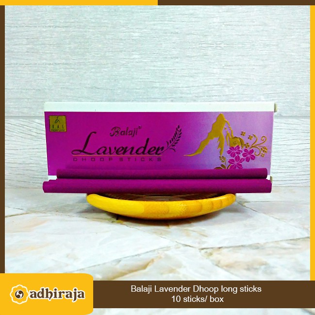 Dupa/Hio Balaji Lavender Dhoop long sticks 10 sticks/ box