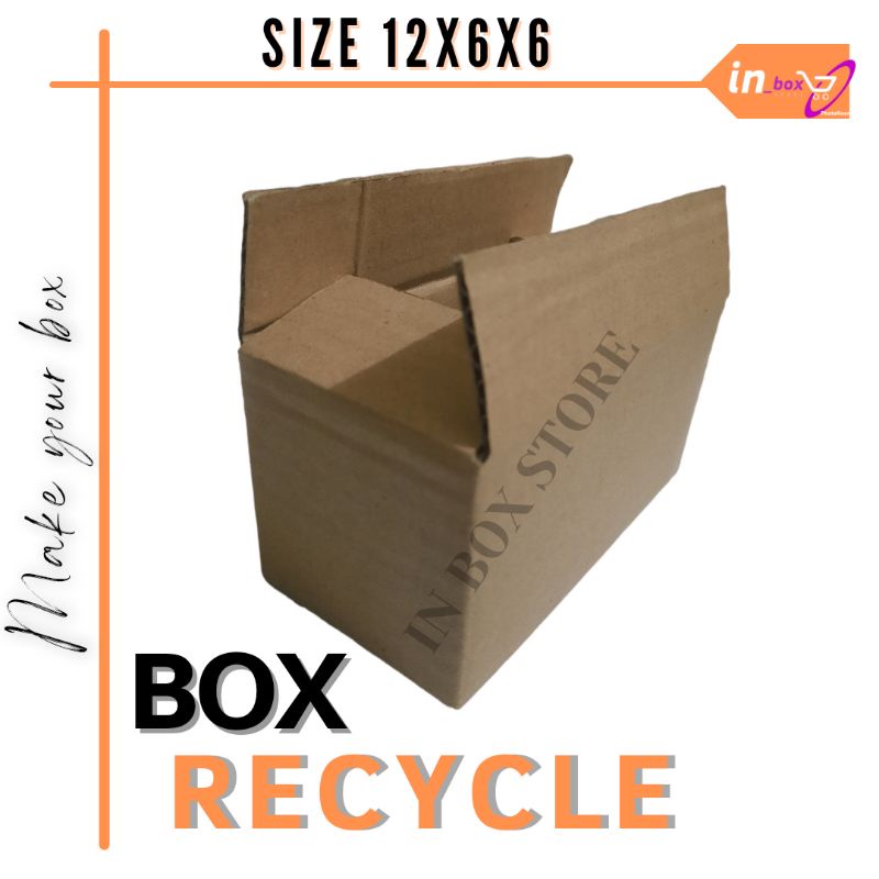 

kardus packaging 12x6x6 multi fungsi / box olshop recycle