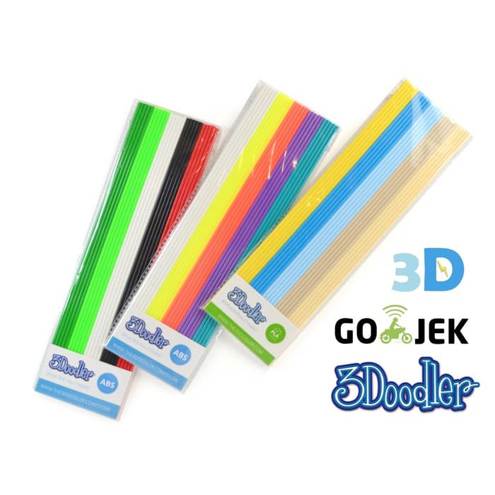

Refill Tinta 3Doodler 3D Pen Filament Dari Woobleworks Fe99821