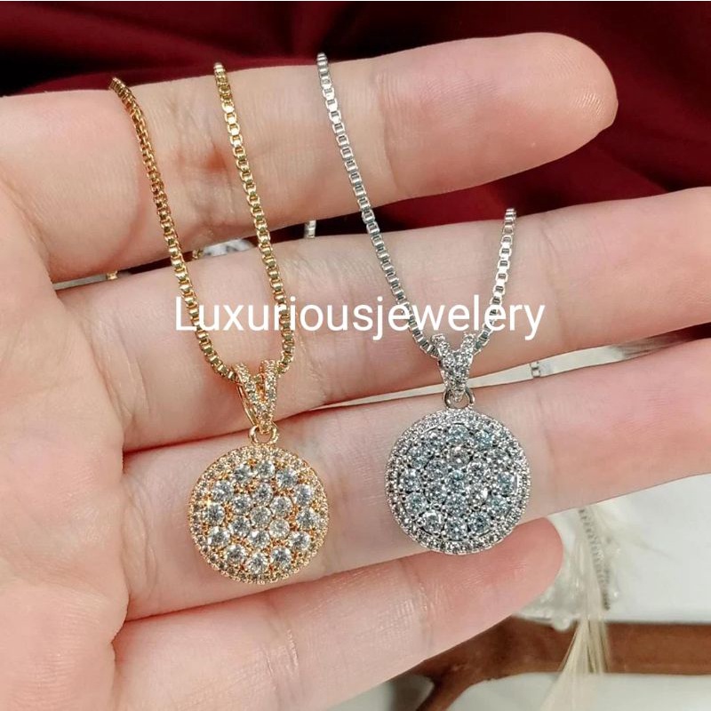 Luxuriousjewelery- Kalung mewah Replika Berlian Eropa