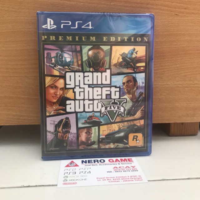 KASET PS4 GTA 5