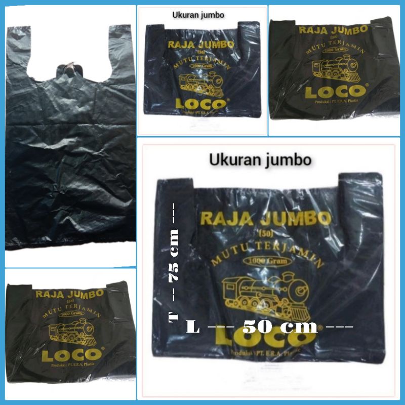kantong kresek jumbo 50 x 75