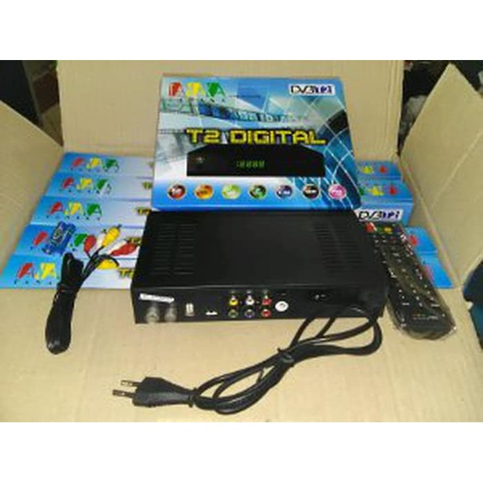 SET TOP BOX RECEIVER DVB-T2 TANAKA TV DIGITAL