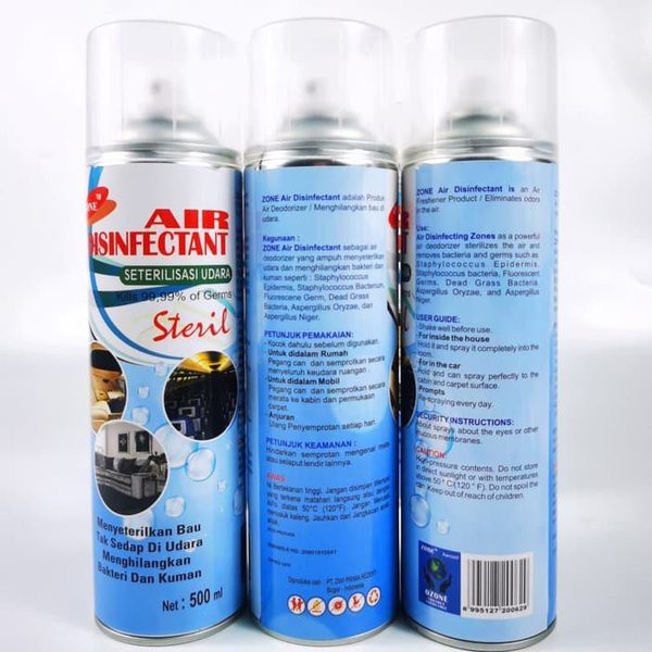 Disinfectant Spray / Zone Air Disinfectant 500 ML