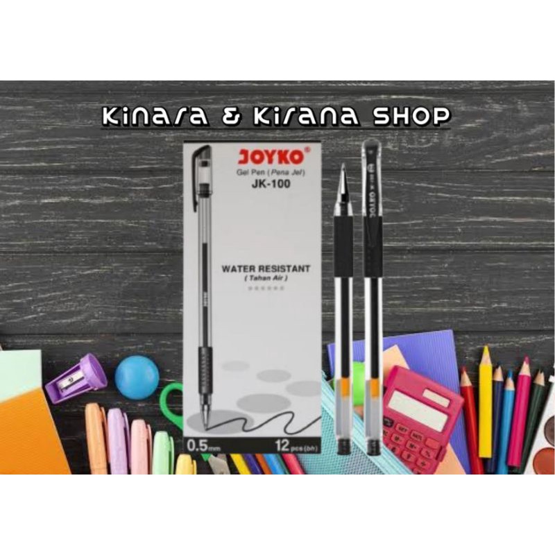 

pulpen gel Joyko JK-100