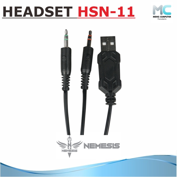 Headset Gaming RGB NYK HSN-11 Anchor