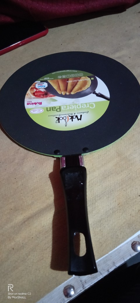 Wajan Ceper Classic Crepiera. Merk Makcook Diameter 20, 22, 24, 26cm