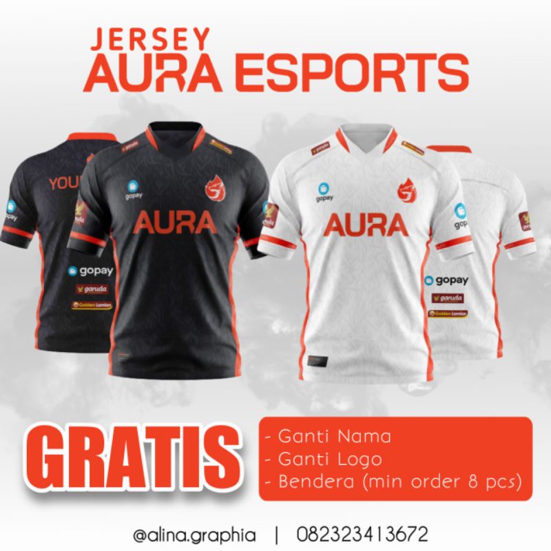 Jersey Aura Esports 2021 Gaming