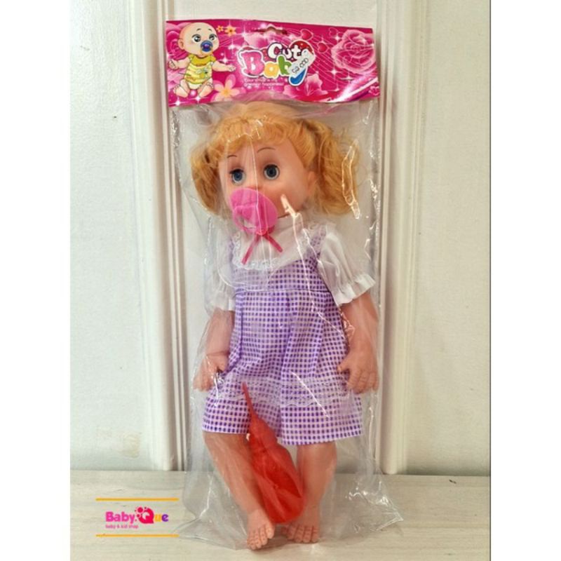 Mainan anak perempuan boneka susan cute baby doll bisa nangis dan ngomong mama papa