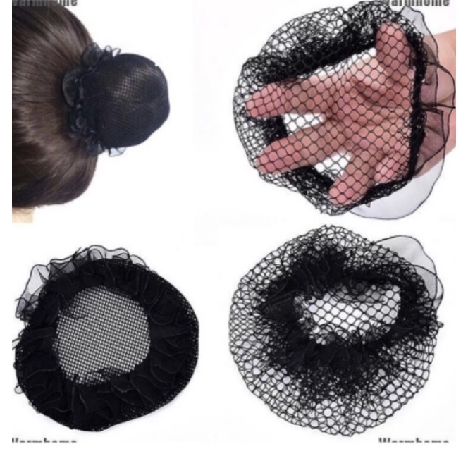 Hairnet Ballerina Bun / JARING RAMBUT HAIRNET / JARING HAIRNET / HAIRNET CEPOL / JARING RAMBUT CEPOL SANGGUL