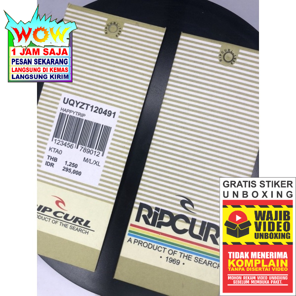 

RIPCURL LABEL PRICE TAG BARCODE SUPER PREMIUM CO 1X DI KIRIM 600PCS