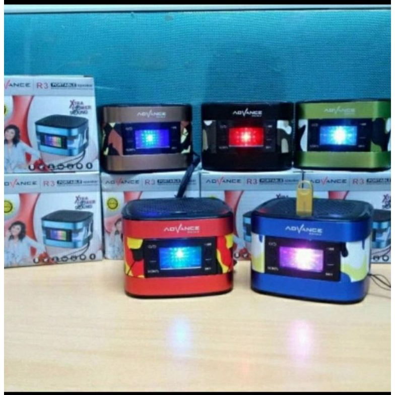 Speker Bluetooth Advance R3 Original