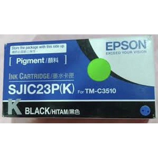 Tinta EPSON SJIC23P(K):INK CARTRIDGE FOR TM-C3510