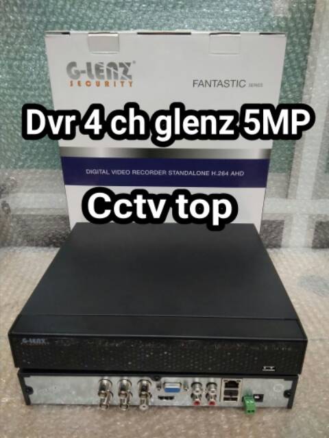 paket cctv 4 ch glenz 5mp full hd 2560p+ hdd 320gb lengkap tinggal pasang