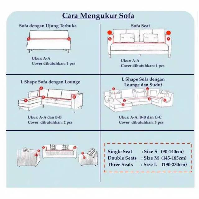 cover sofa elastis 3 seater murah bahan polyster import gratis sarung bantal