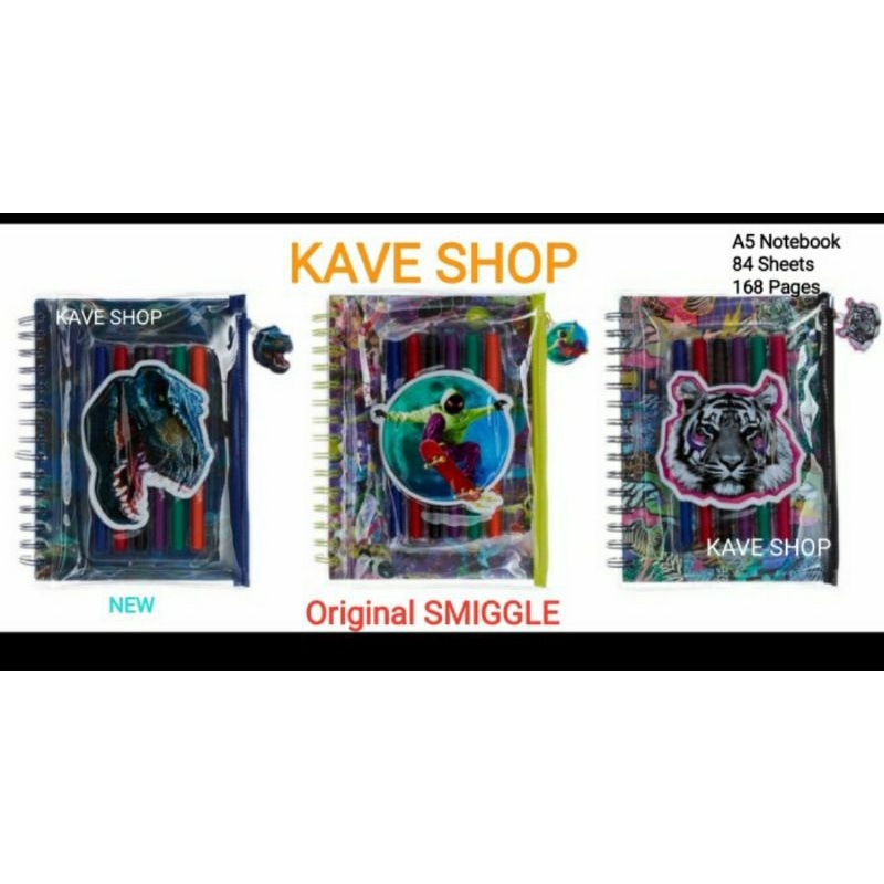 

SMIGGLE Notebook A5 - Buku SMIGGLE - Original SMIGGLE - NEW